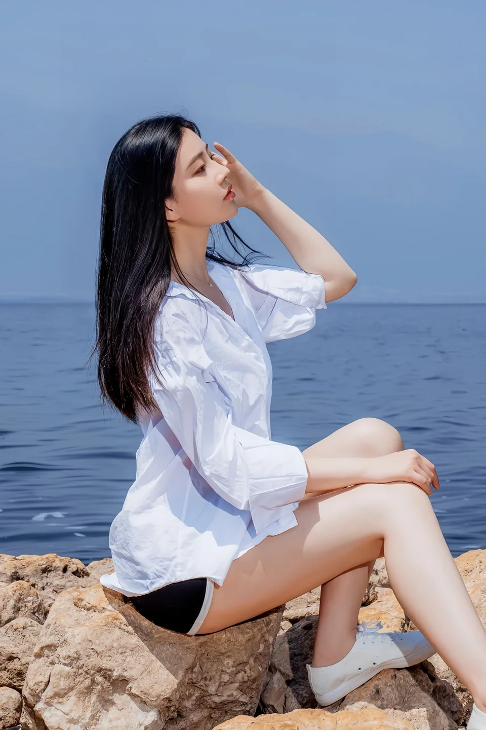 年年 - 白衬衫 [49P-91MB] tg@simisebaisi 【丝足阁】044.webp